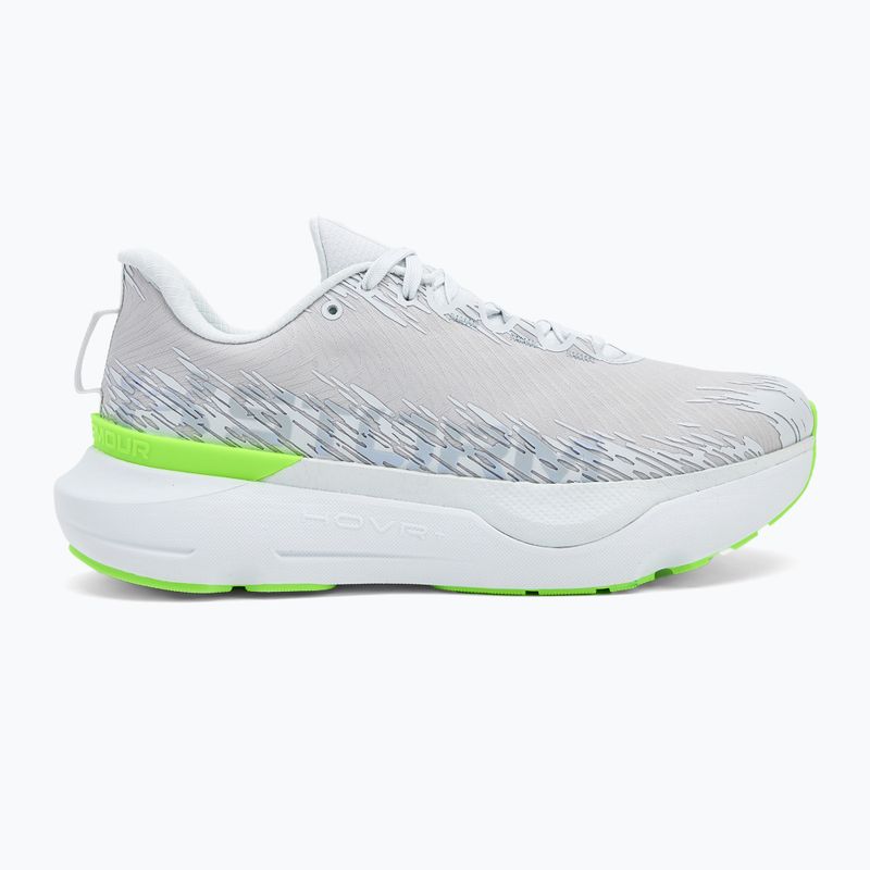 Under Armour Infinite Pro 2 Storm távoli szürke/mod szürke/hiper zöld futócipő 2