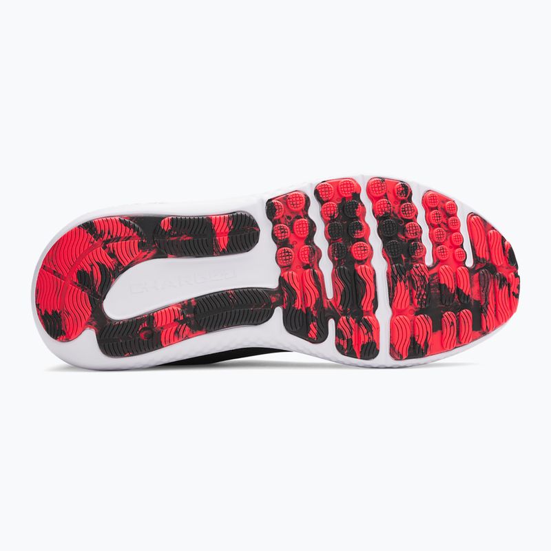 Férfi futócipő Under Armour Charged Surge 4 black/anthracite/racer red 3