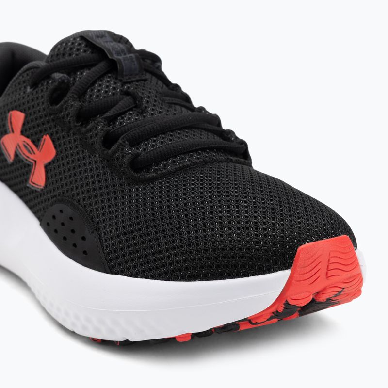 Férfi futócipő Under Armour Charged Surge 4 black/anthracite/racer red 7