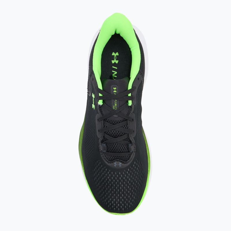Férfi futócipő Under Armour Innfinite Pro 2 fekete/hyper zöld/hyper zöld 5