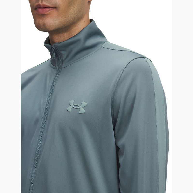 Férfi melegítő Under Armour UA Knit Track Suit jasper blue/serpentine/serpentine 3