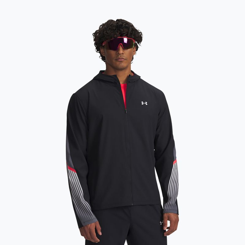Férfi futódzseki Under Armour Velociti Storm Hooded