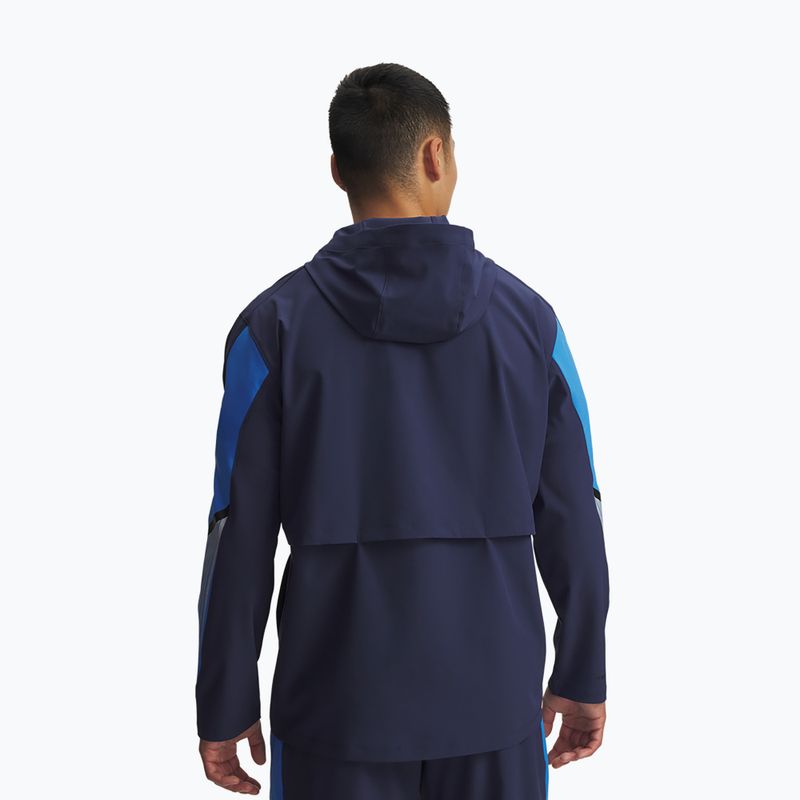 Férfi futódzseki Under Armour Velociti Storm Hooded 2