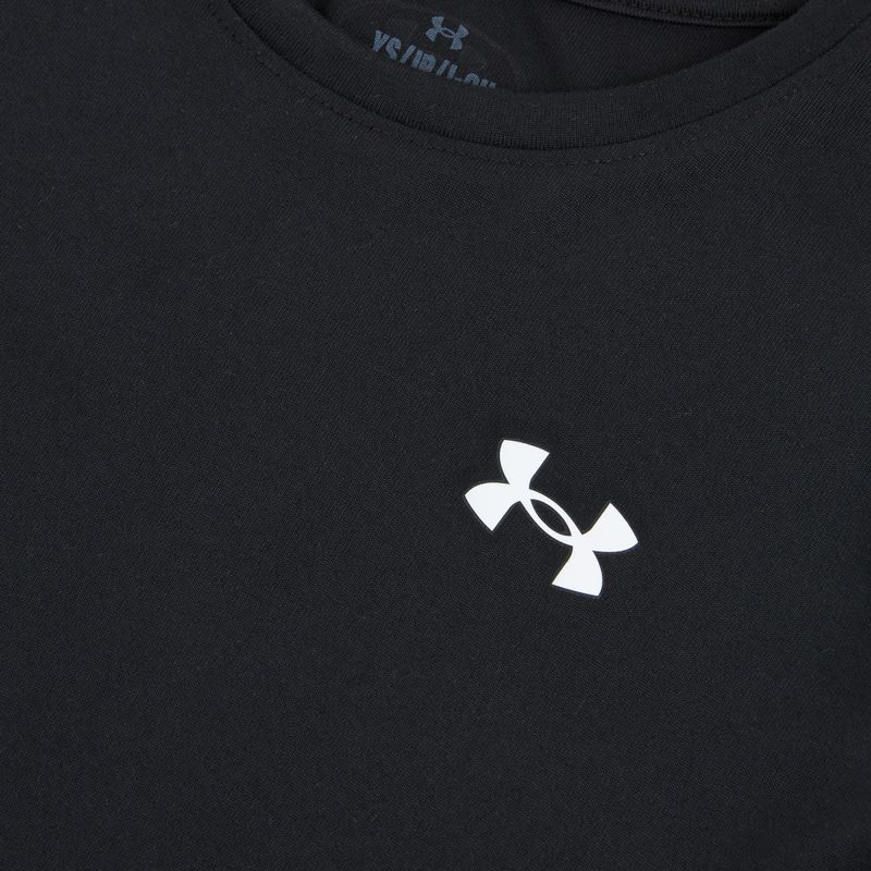 Gyerek edző póló Under Armour Tech SSC SS black/white 3