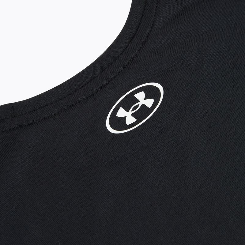 Gyerek edző póló Under Armour Tech SSC SS black/white 4