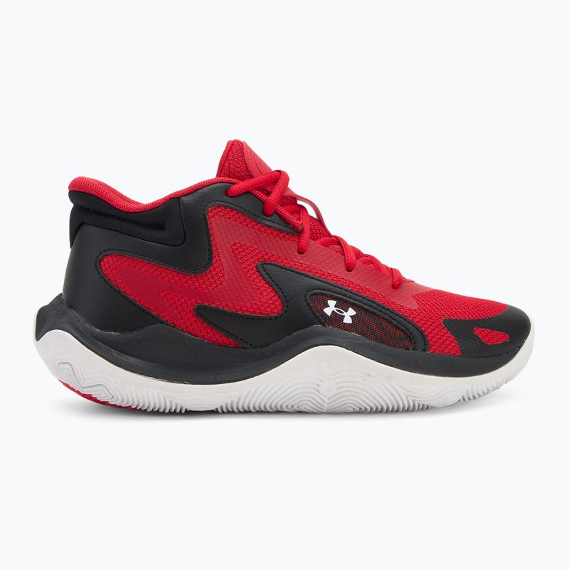 Kosárlabdacipő Under Armour Jet '25 red/black 2