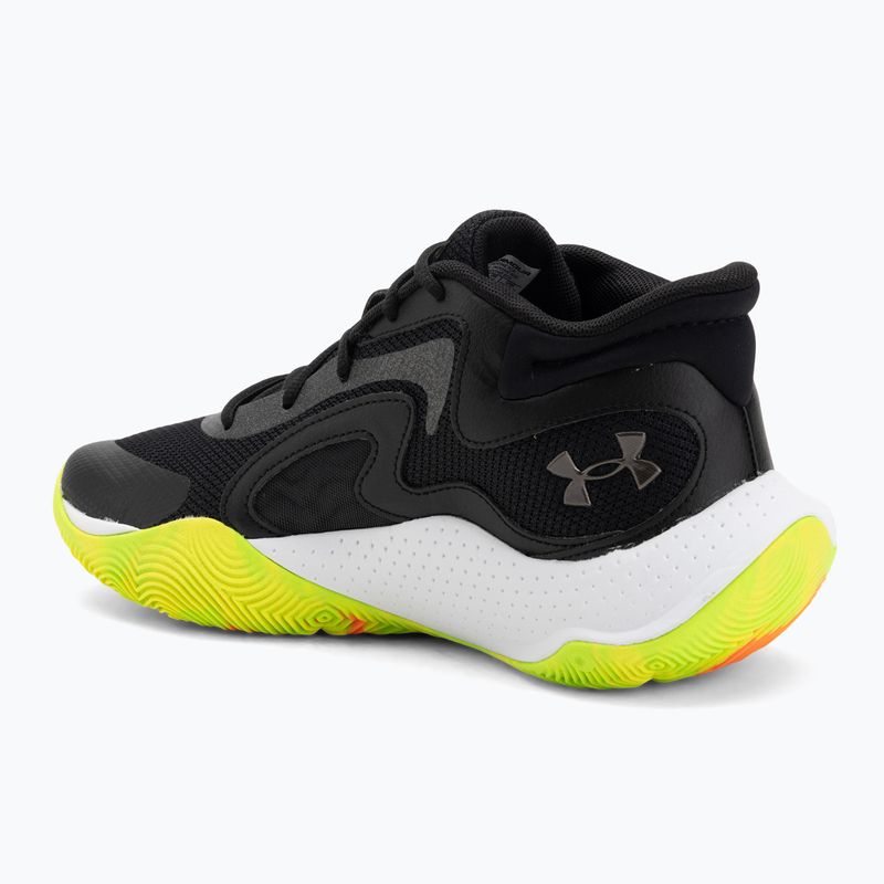 Kosárlabdacipő Under Armour Jet '25 black/metallic black 3
