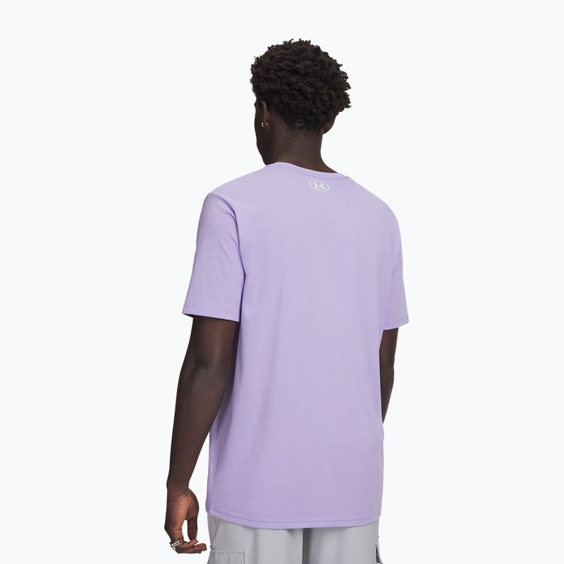 Férfi póló Under Armour Sportstyle bal mellkas átlátszó/távoli szürke 2