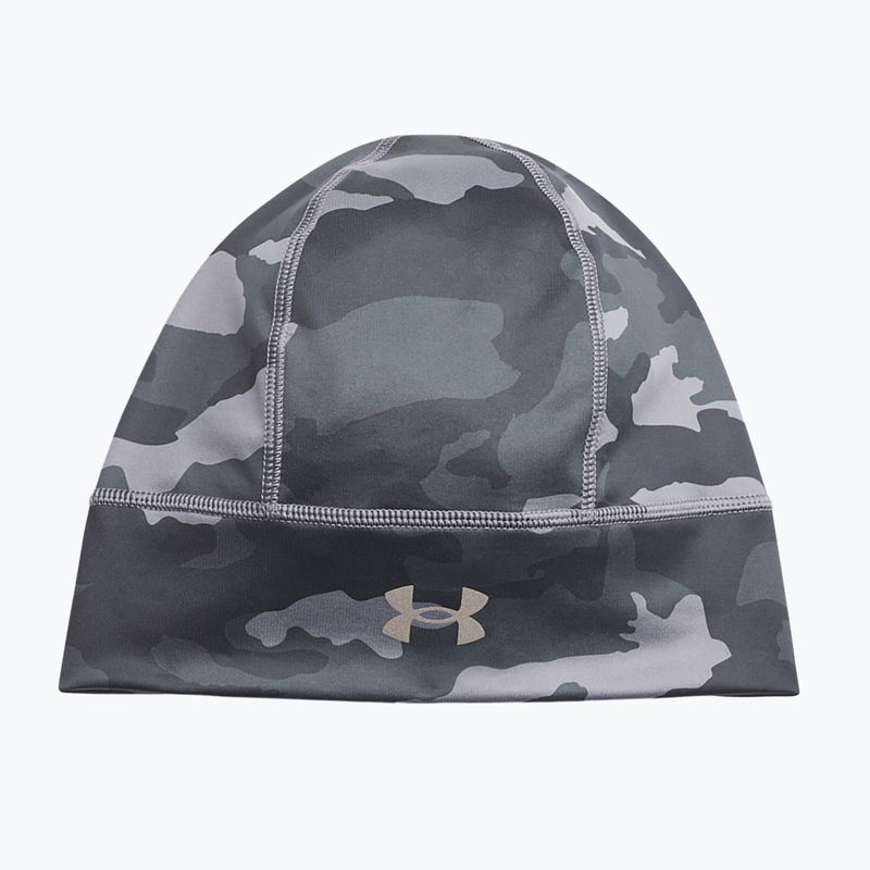 Férfi futósapka Under Armour Storm Men'S Storm Launch Beanie castlerock/black