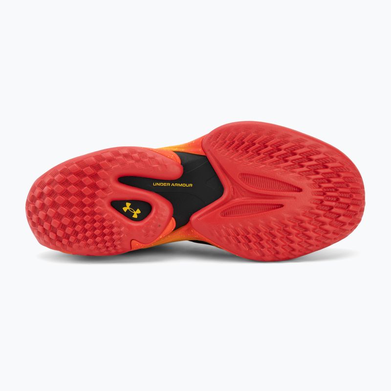 Kosárlabda cipő Under Armour Curry 13 black/red/campus gold 4