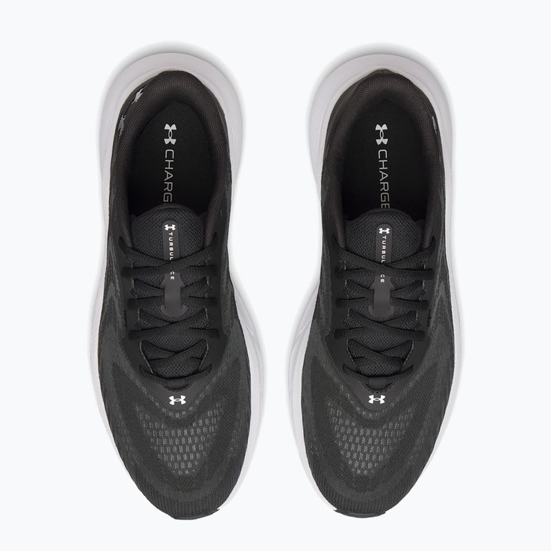 Férfi futócipő Under Armour Turbulance 3 black/black/metallic silver 5