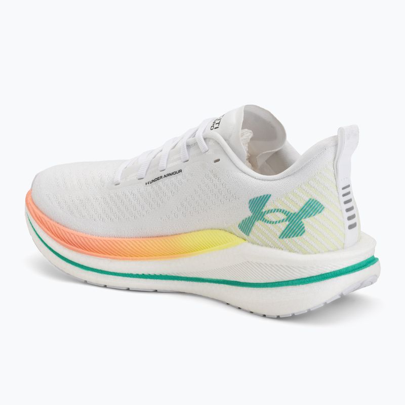 Női futócipő Under Armour Velociti SPD white/orange bloc/metallic silver 3