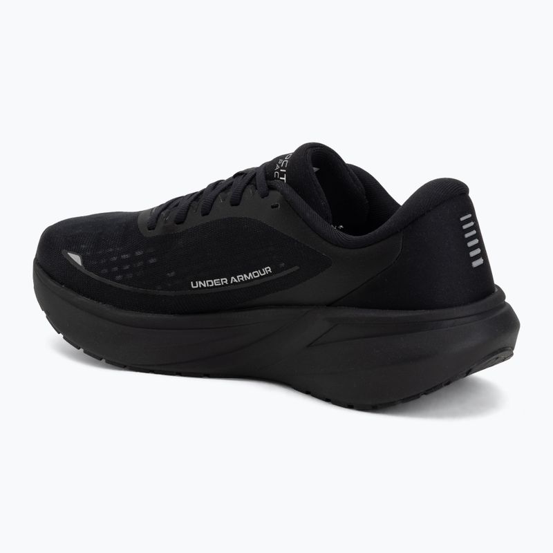 Férfi futócipő Under Armour Velociti Pace black/black/metallic silver 3
