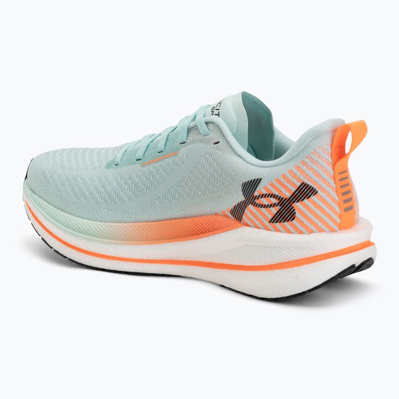 Férfi futócipő Under Armour Velociti SPD refresh mint/electric tangerine/mod gray 3