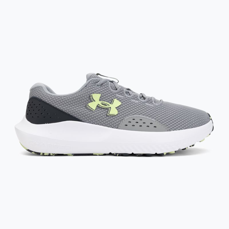 Férfi futócipő Under Armour Charged Surge 4 steel/steel/black 2