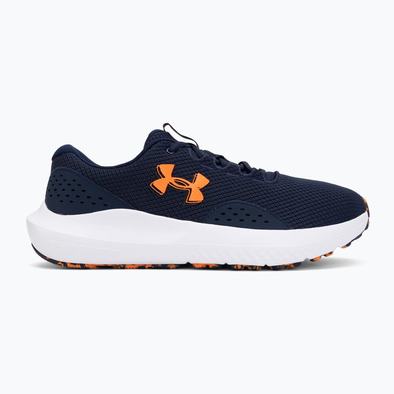 Férfi futócipő Under Armour Charged Surge 4 midnight navy/midnight navy/white 2