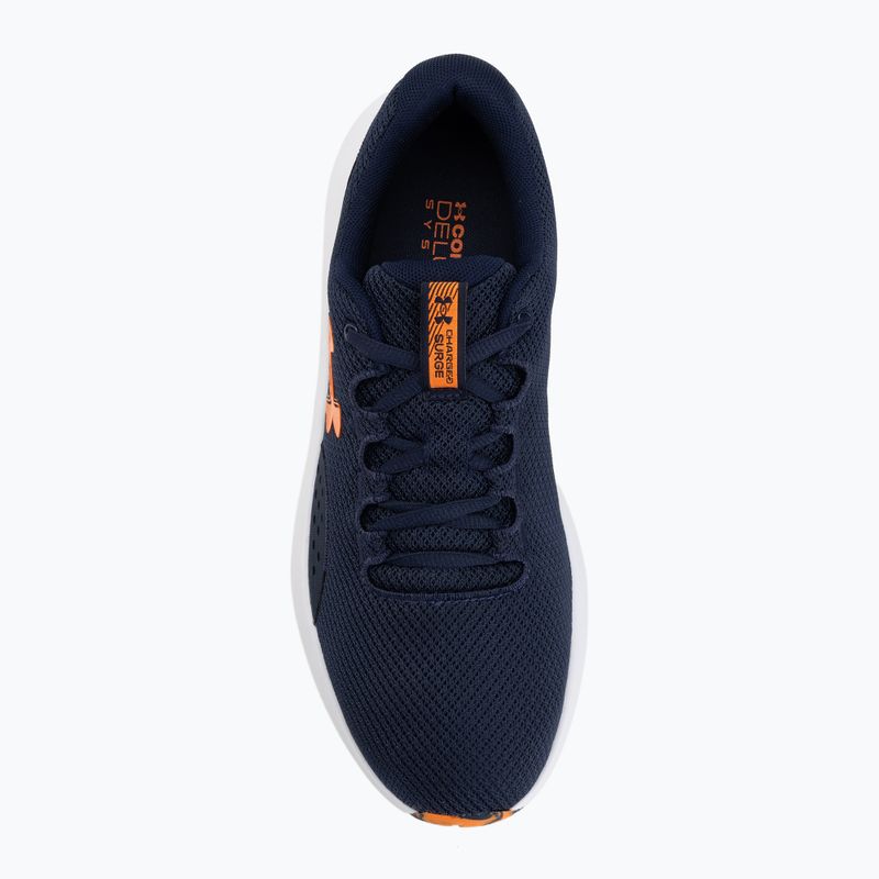 Férfi futócipő Under Armour Charged Surge 4 midnight navy/midnight navy/white 5