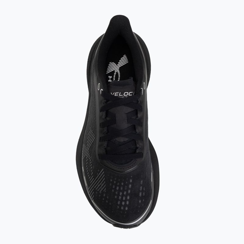 Női futócipő Under Armour Velociti Distance black/black/metallic silver 5