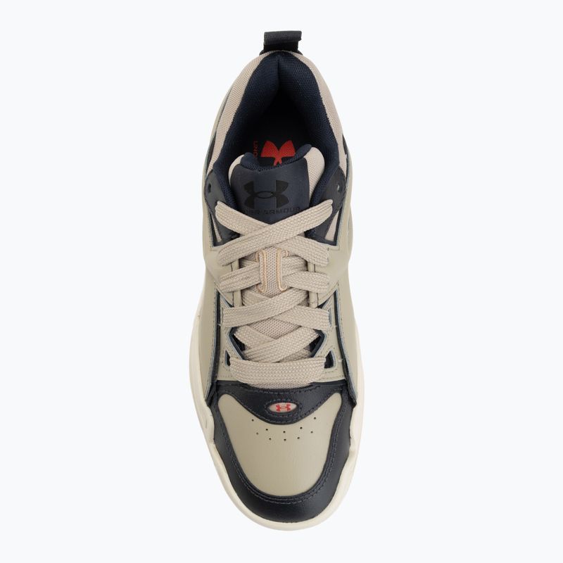 Edzőcipők Under Armour HB-LO desert sand/stone/racer red 5