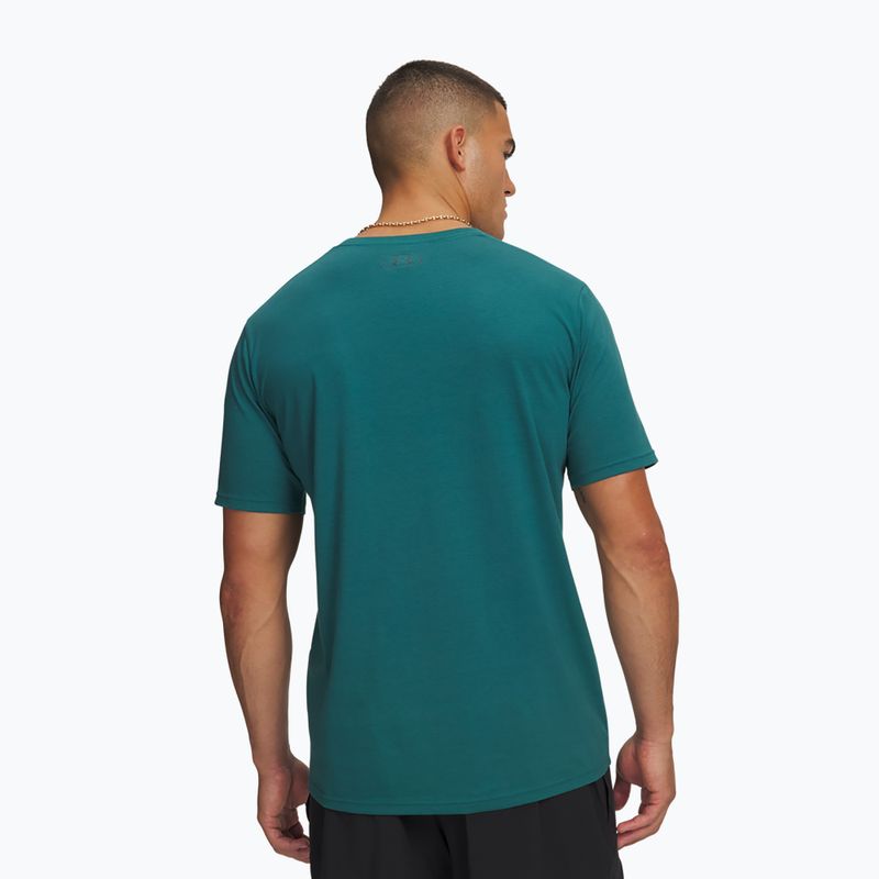 Férfi póló Under Armour Sportstyle Left Chest rack green/arden green 2