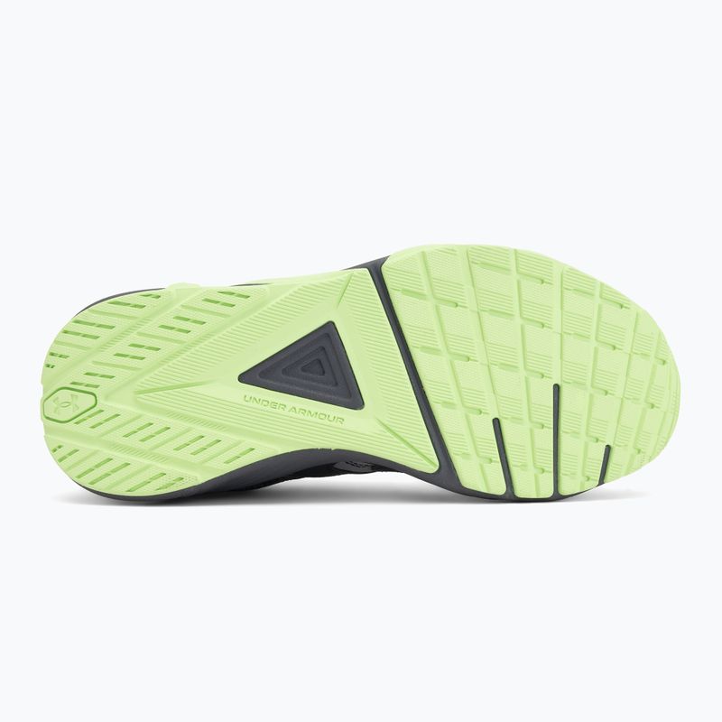 Férfi edzőcipő Under Armour Charged Commit TR 5 mod gray/castlerock/lumos lime 4