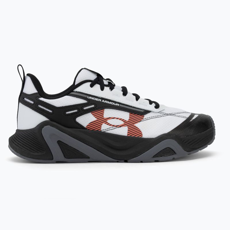 Férfi edzőcipő Under Armour Charged Commit TR 5 white/black/venom red 2