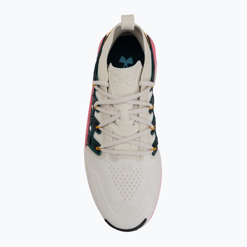 Férfi edzőcipő Under Armour Phantom X ultimate stone/arden green/fresco blue 5
