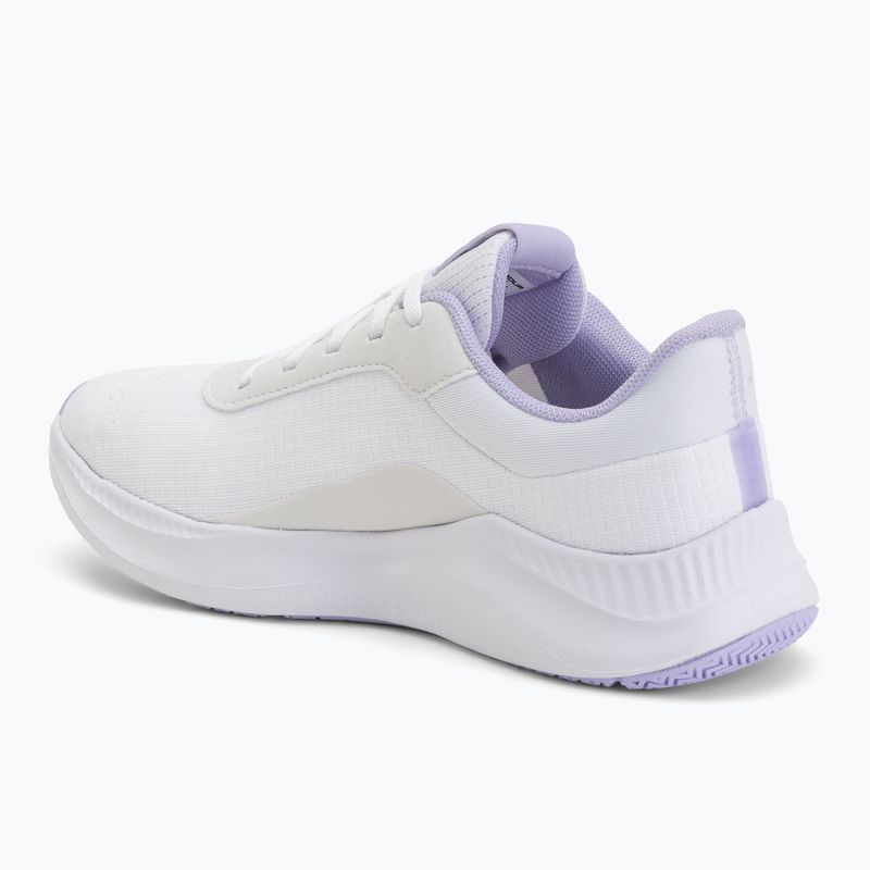 Női edzőcipő Under Armour Aurora 3 white/white/purple crest 3