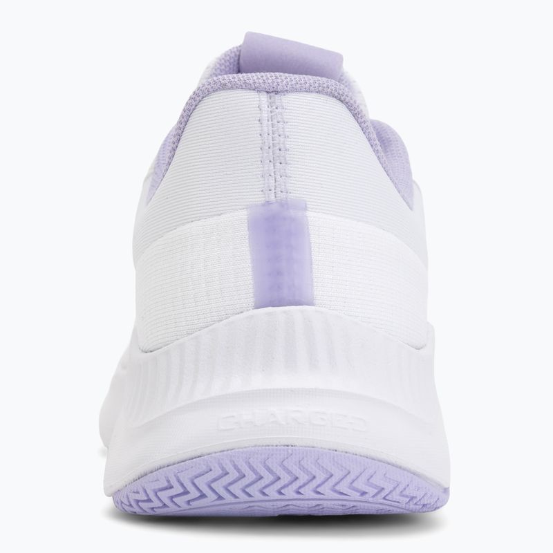 Női edzőcipő Under Armour Aurora 3 white/white/purple crest 6