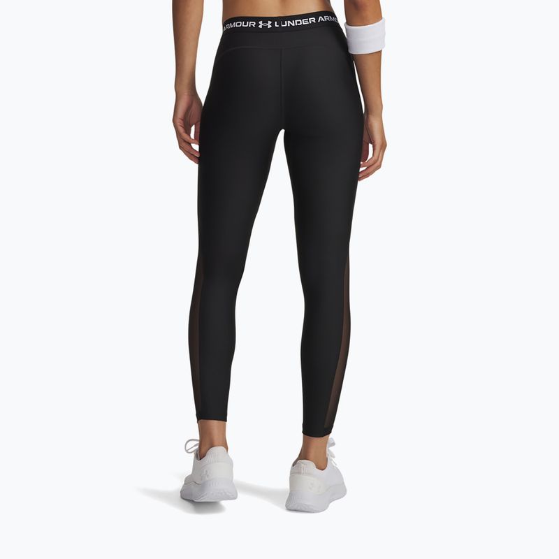 Férfi edzés leggings Under Armour HeatGear Mesh ultimate black/white 3