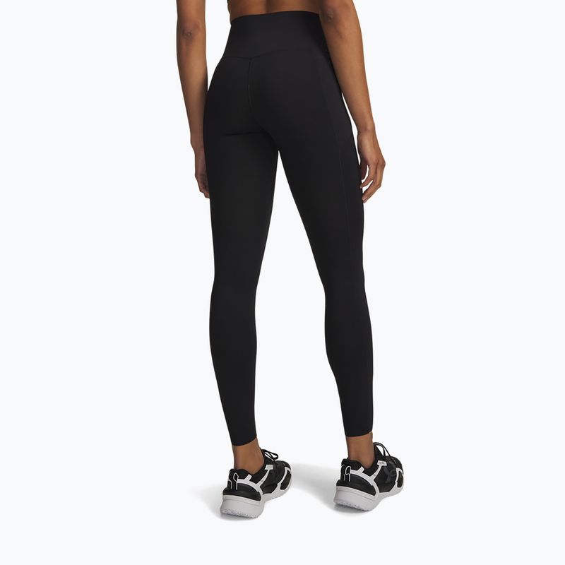 Női edzőleggingsek Under Armour Vanish Elite Leggings ultimate black/metallic silver 3