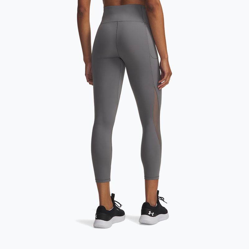 Női leggings Under Armour Motion Mesh Ankle clay green/titanium 3