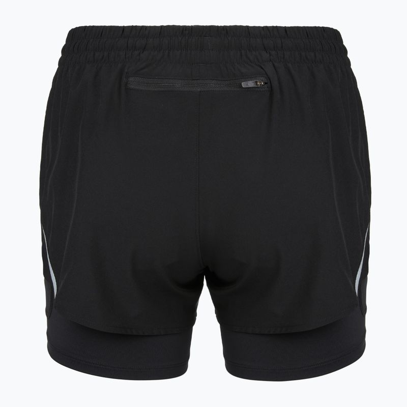 Női futóshort Under Armour Velociti Pro 4" 2N1 ultimate black/ultimate black/ultimate black 2