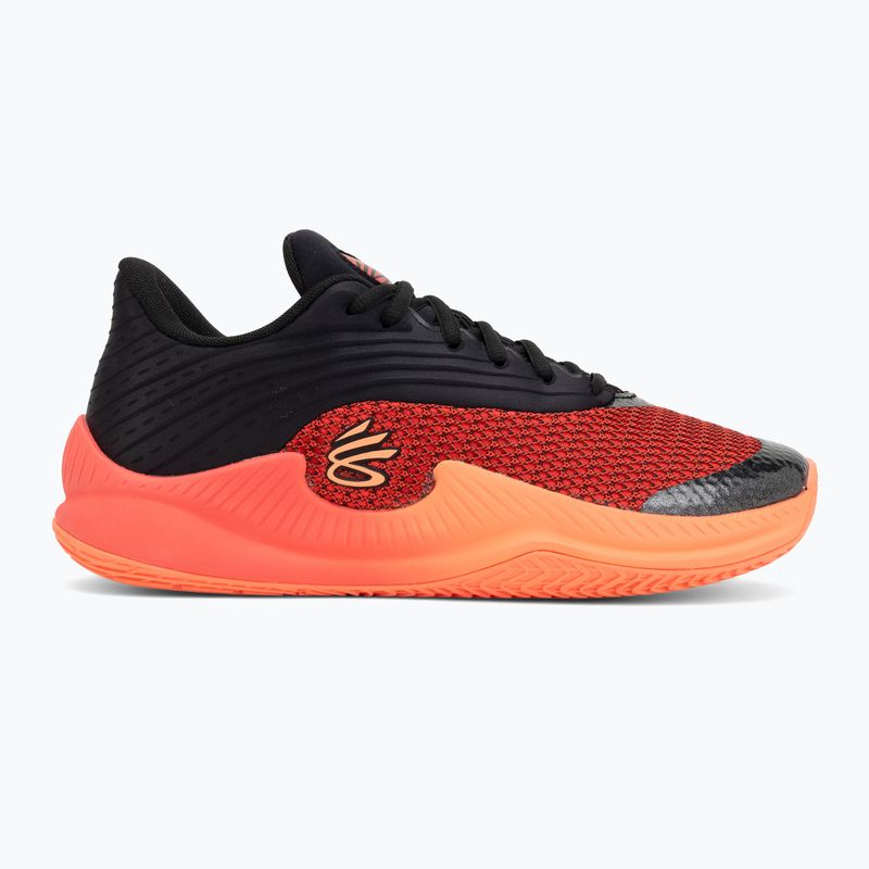 Kosárlabda cipők Under Armour Curry Splash 26 black/electric tangerine/racer red 2