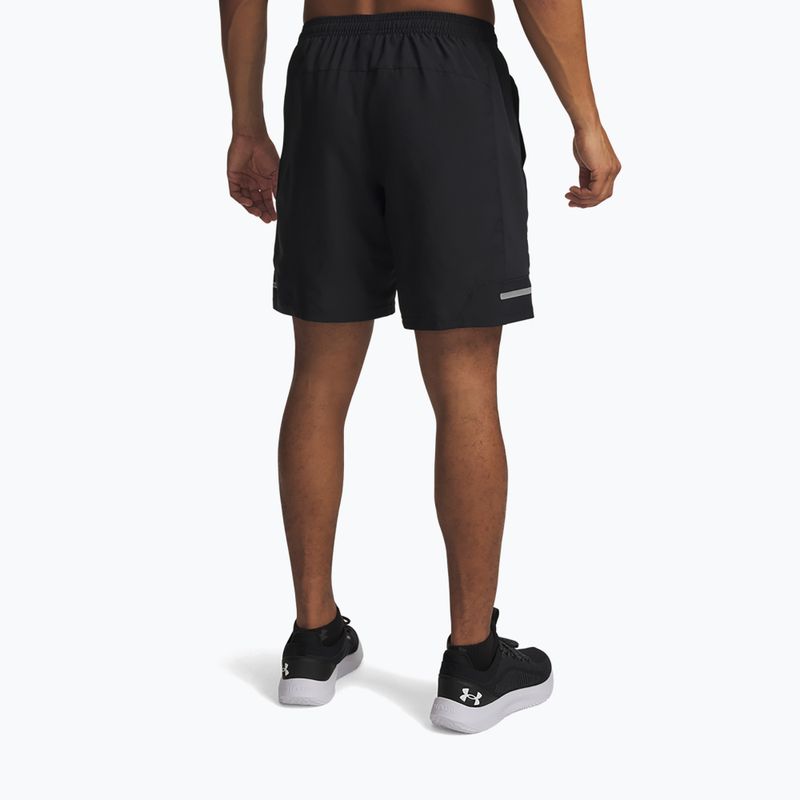 Under Armour Tech Utility férfi edzőshort black/venom red 3