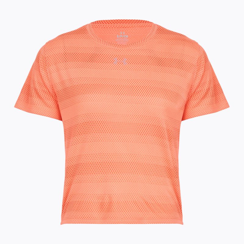 Női futópóló Under Armour Velociti electric tangerine/black/green mode