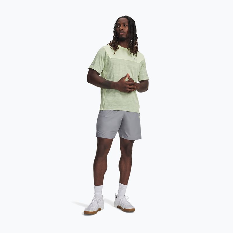 Under Armour Tech Utility férfi edzőshort steel/fade green 2