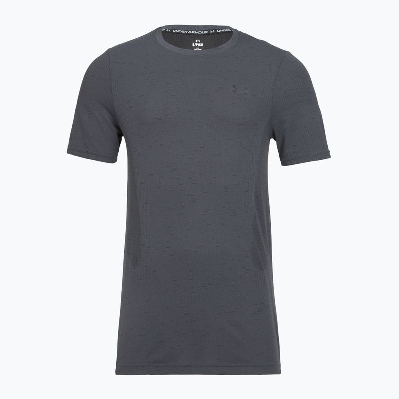 Férfi edzőpóló Under Armour Vanish Seamless castlerock/black
