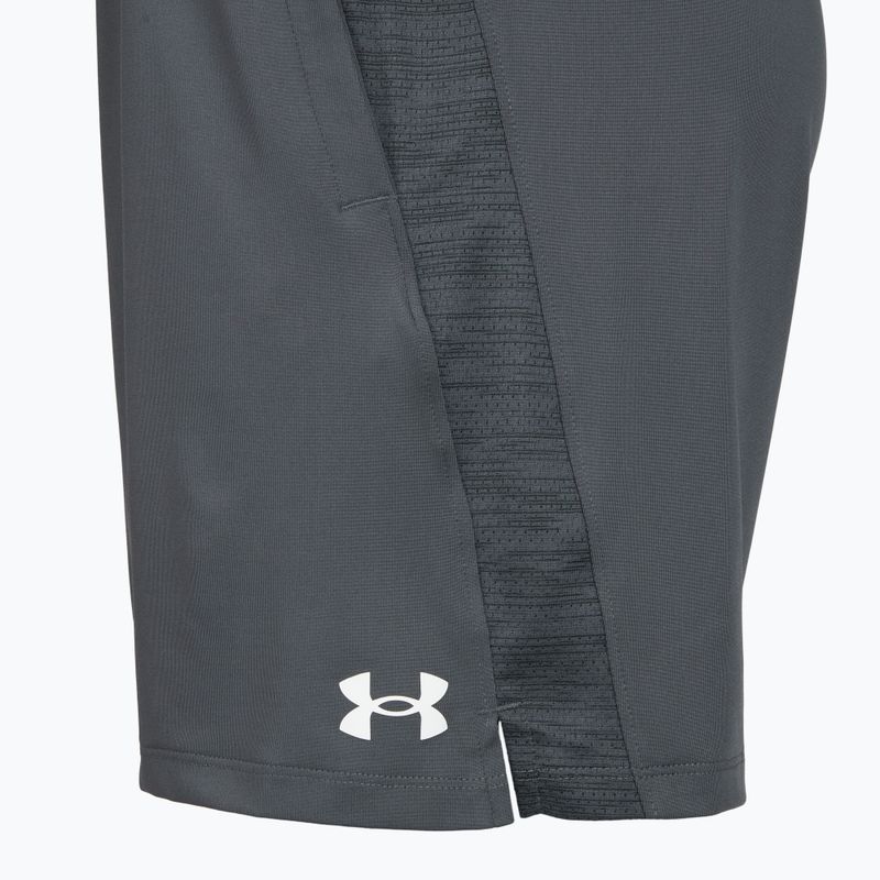 Férfi edző rövidnadrág Under Armour Tech Vent 7IN Shorts castlerock/castlerock/white 7