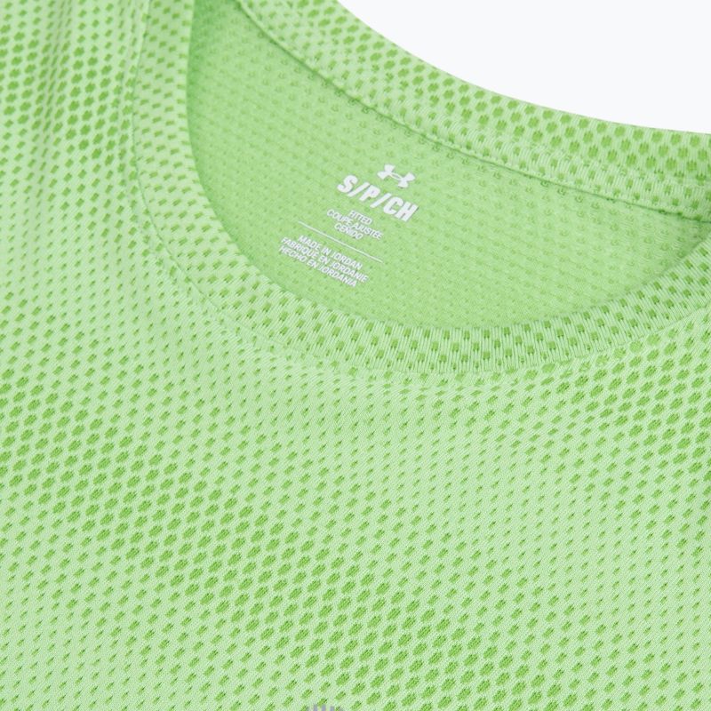 Under Armour Velociti Tank férfi futópóló lumos lime/white 3