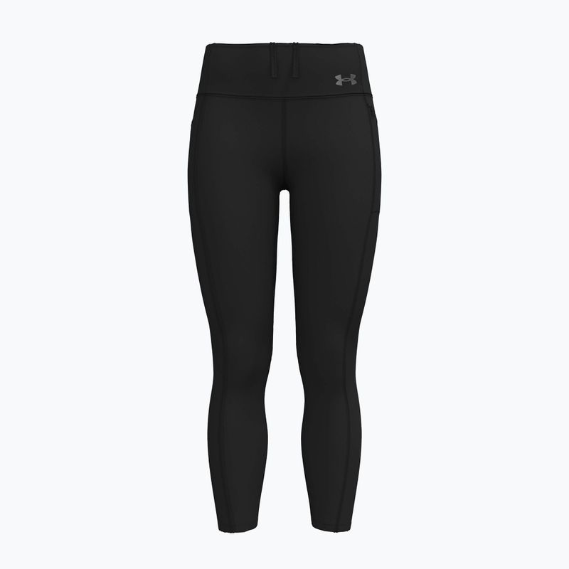 Under Armour Velociti Ankle női futó leggings black/black/metallic silver