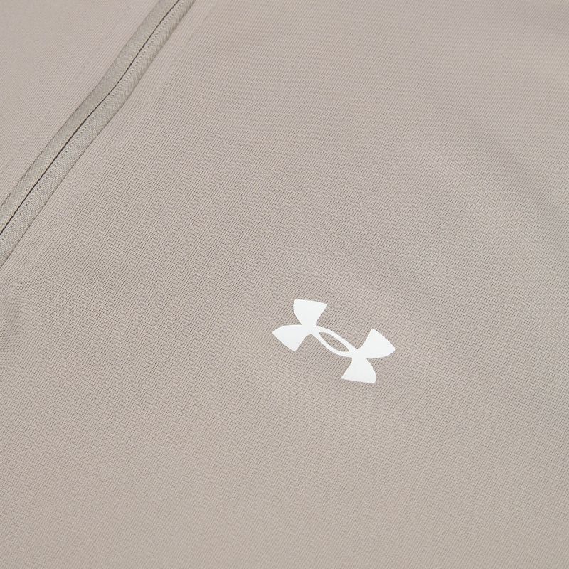 Férfi pulóver Under Armour Tech Taping 1/2 Zip timberwolf taupe/black/white 3
