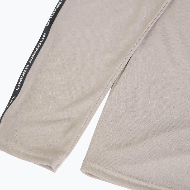 Férfi pulóver Under Armour Tech Taping 1/2 Zip timberwolf taupe/black/white 4