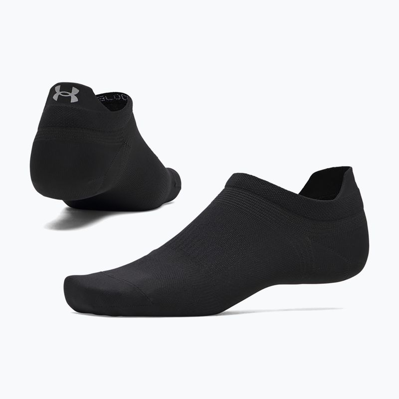 Under Armour Velociti Lite zokni NS ultimate black/ultimate black/ultimate black 3