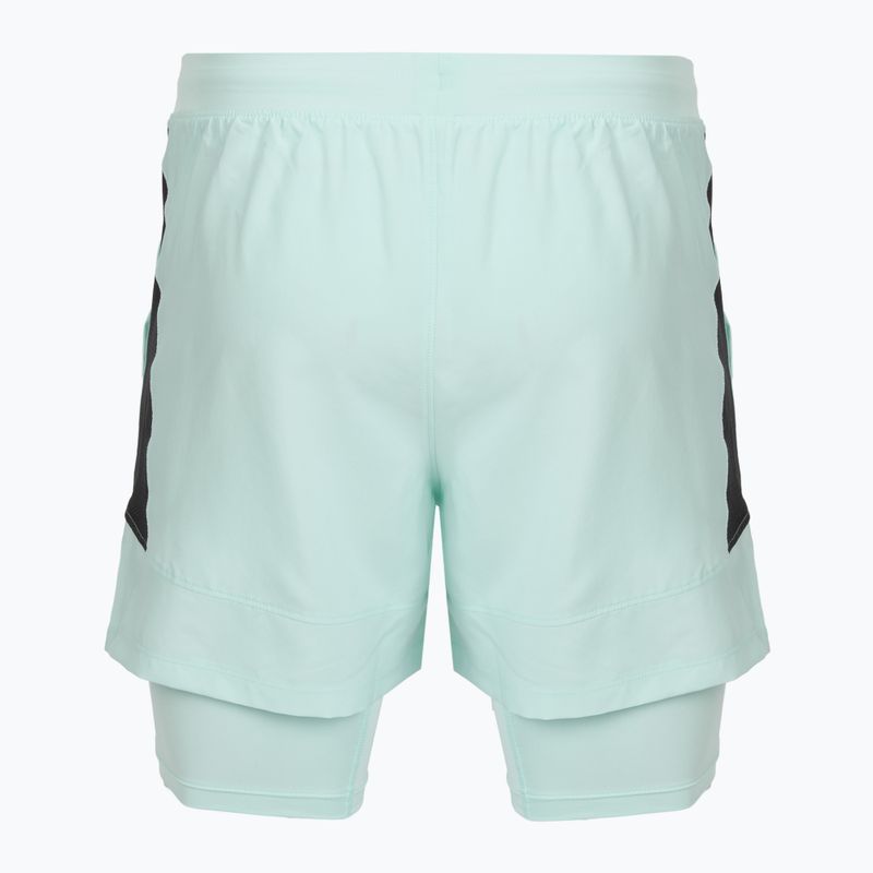 Férfi futóshort Under Armour Launch 5" 2IN1 refresh mint/castlerock 2