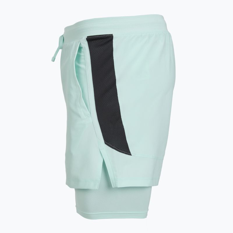 Férfi futóshort Under Armour Launch 5" 2IN1 refresh mint/castlerock 4