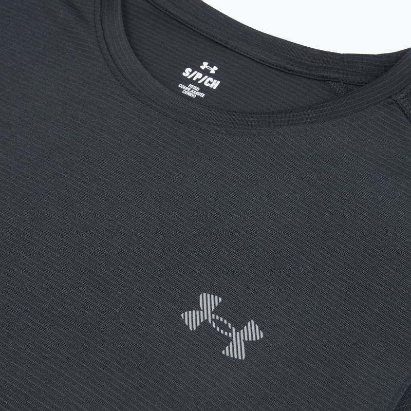 Under Armour Velociti Reflect férfi futópóló black/black/metallic silver 3