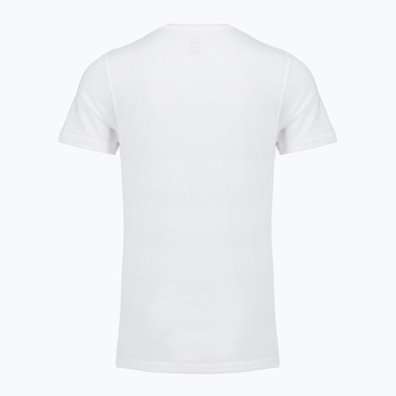 Férfi futópóló Under Armour Velociti white/black/distant gray 2