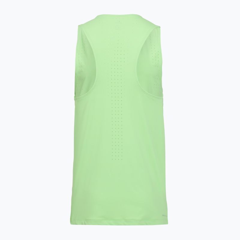 Under Armour Velociti Pro Singlet férfi futópóló lumos lime/white 2