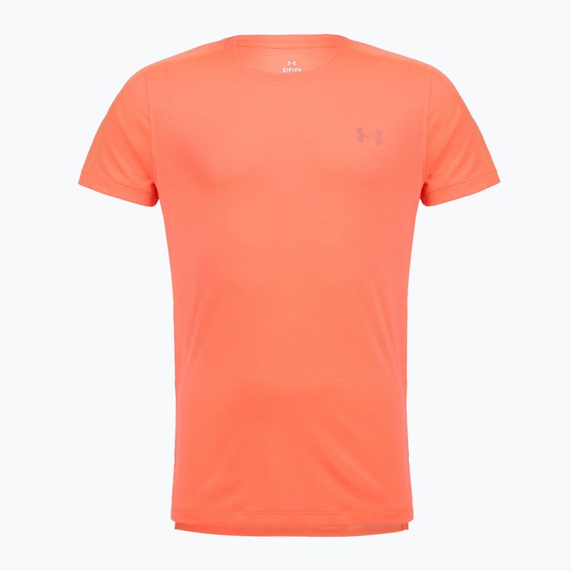 Under Armour Velociti Reflect férfi futópóló electric tangerine/black/green mode
